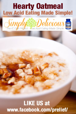 Hearty Oatmeal - Low Acid Diet Made Simple