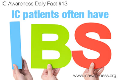 IC Awareness Fact #13 - IBS & IC Are Related Conditions