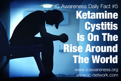IC Awareness Daily Fact #5 Ketamine Cystitis